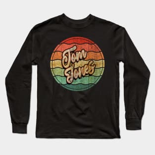 Retro Vintage Tom Jones Long Sleeve T-Shirt